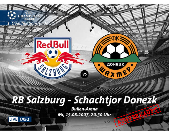 CL Quali: Salzburg - Donezk - 