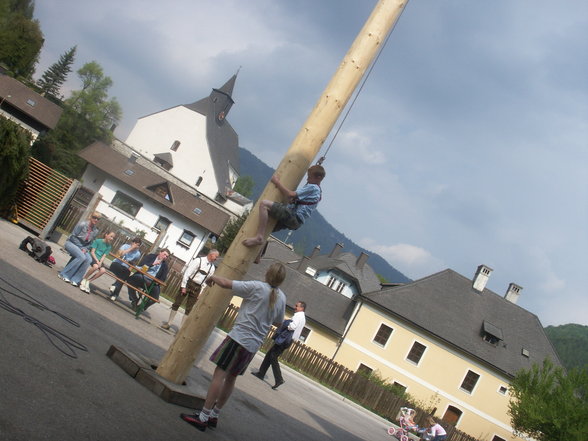 Maibaumkraxln Kleinzell + der Tag danach - 