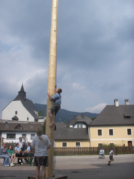 Maibaumkraxln Kleinzell + der Tag danach - 