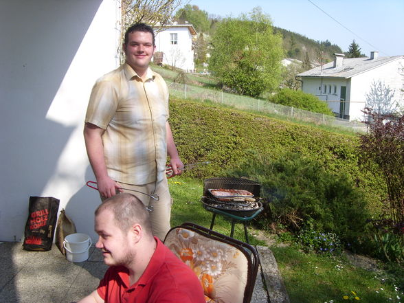 Erste Grillparty,bei uns daheim!! - 