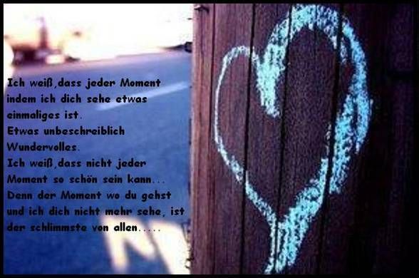 was Denkst du ich liebe dich  - 