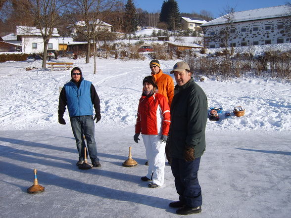 Eisstockschießen 10. jänner 09  - 