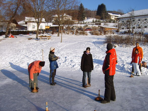 Eisstockschießen 10. jänner 09  - 