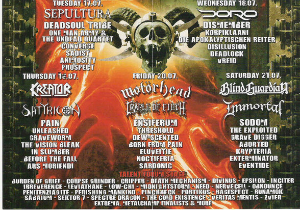 Metalcamp Slovenien 2007 - 