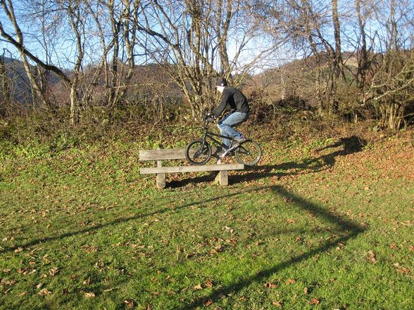 kleine Bmx session - 