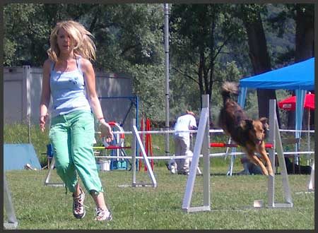 Agility Niki und Lilli - 