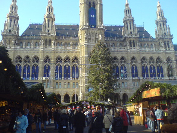 wiener christkindlmarkt + uni wien - 