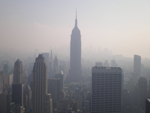 Empire State- und Chrysler Building - 