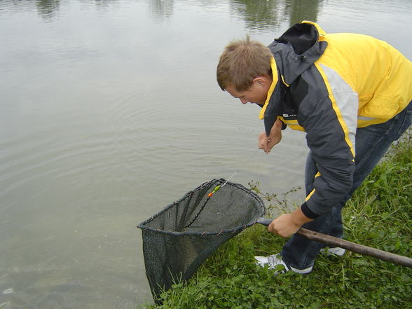 Stef und i beim Fischn!!!!!!!!! - 