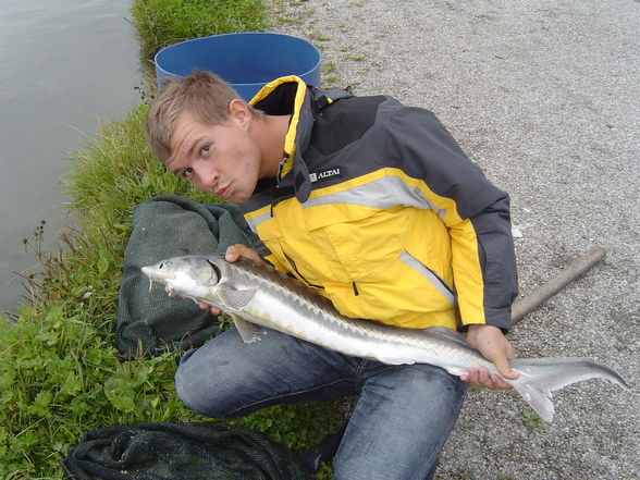 Stef und i beim Fischn!!!!!!!!! - 