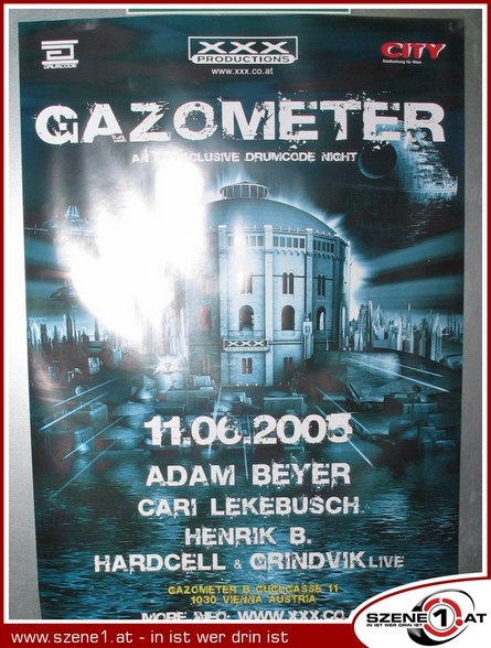 XXX Gazometer Events - 