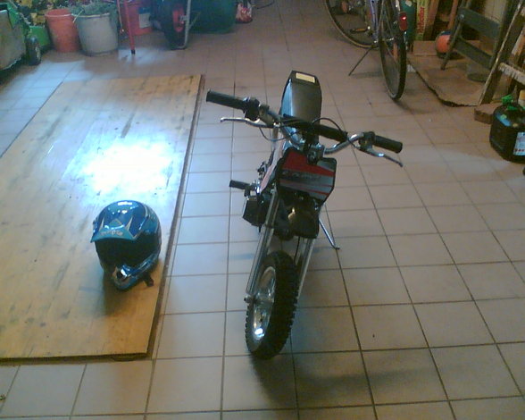 mei mini bike and helm - 