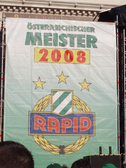 Meisterfeier Rapid 2008 - 