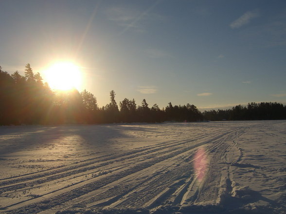 Ice fishing Canada - 