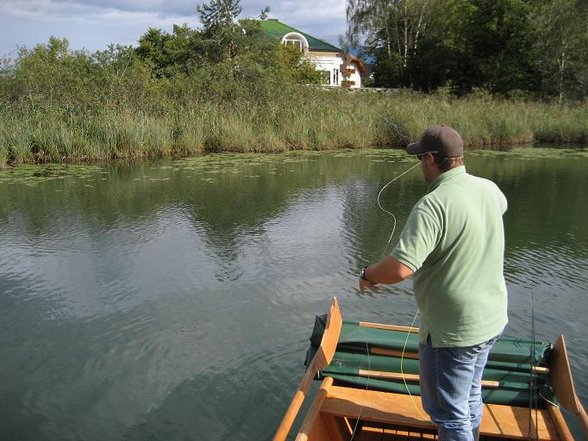 Fischen am Kleinsee (Aug 2007) - 