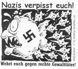 nazis f***t euch - 