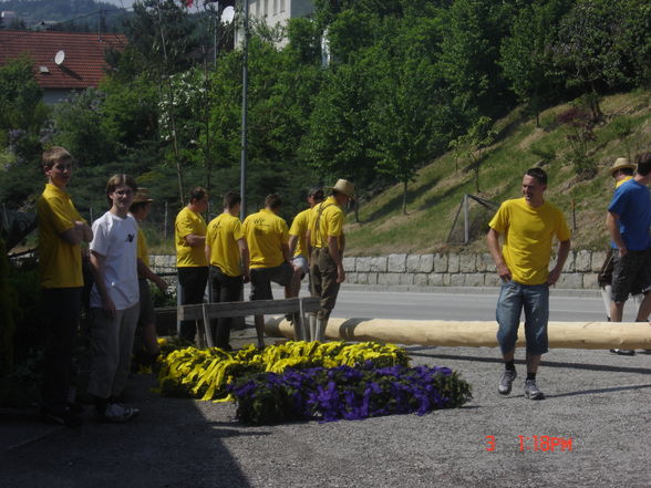 maibaum aufstellen 2009 - 