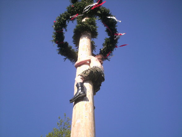 maibaum auFstelLen :D - 