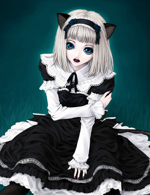 Gothic Lolita+Mangazeugs - 