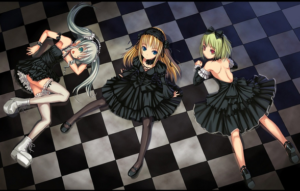 Gothic Lolita+Mangazeugs - 