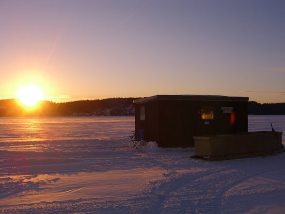 Icefishing in Canada - 