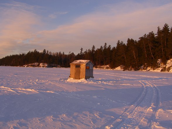 Icefishing in Canada - 