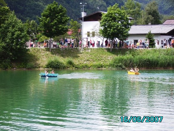 Sautrogrennen und Triatlon inKuchl 16.6. - 