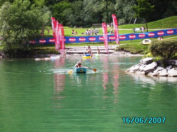 Sautrogrennen und Triatlon inKuchl 16.6. - 