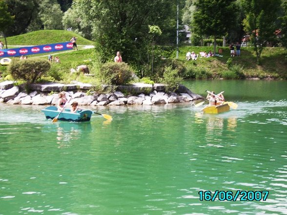 Sautrogrennen und Triatlon inKuchl 16.6. - 