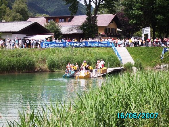 Sautrogrennen und Triatlon inKuchl 16.6. - 