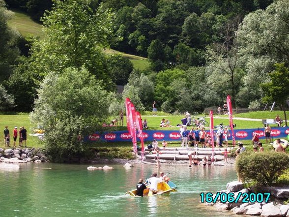 Sautrogrennen und Triatlon inKuchl 16.6. - 