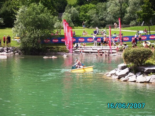 Sautrogrennen und Triatlon inKuchl 16.6. - 