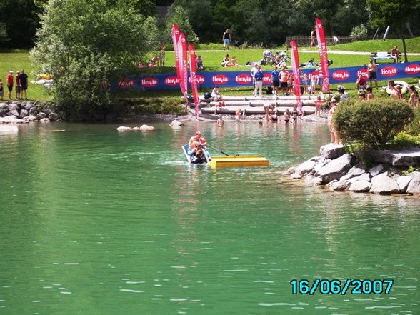 Sautrogrennen und Triatlon inKuchl 16.6. - 