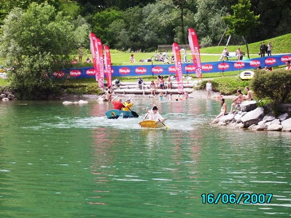 Sautrogrennen und Triatlon inKuchl 16.6. - 