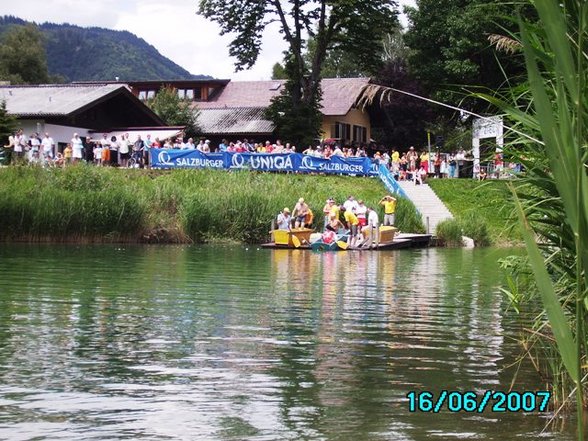 Sautrogrennen und Triatlon inKuchl 16.6. - 