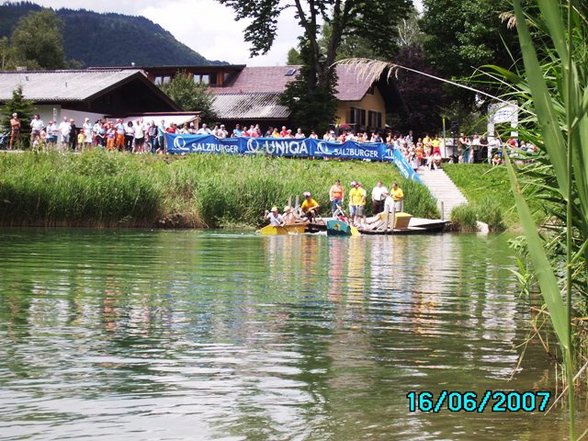 Sautrogrennen und Triatlon inKuchl 16.6. - 