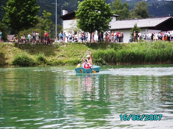 Sautrogrennen und Triatlon inKuchl 16.6. - 