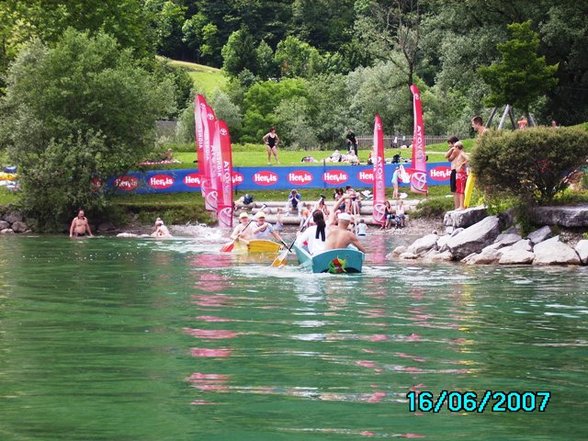 Sautrogrennen und Triatlon inKuchl 16.6. - 