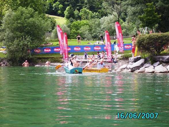 Sautrogrennen und Triatlon inKuchl 16.6. - 