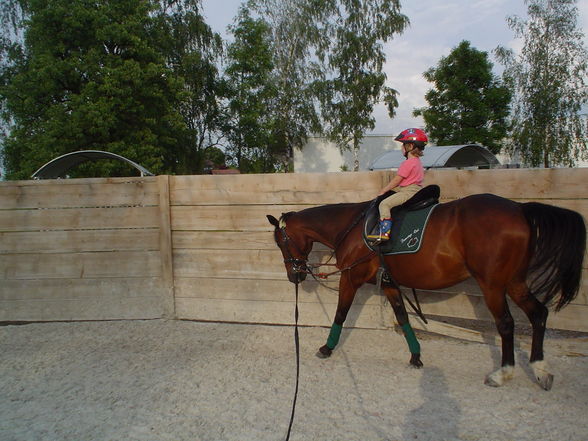 Magdalena beim Reiten - 