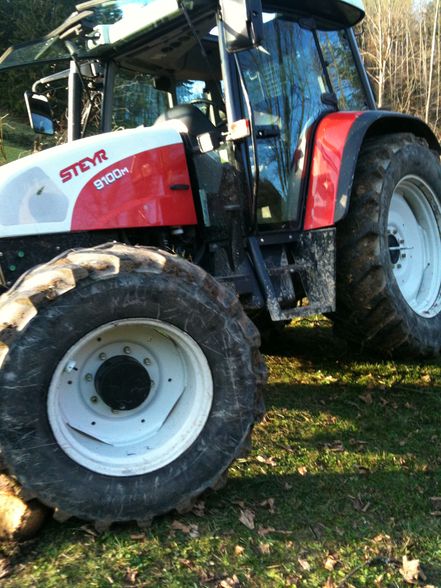 Traktor umkippt - 