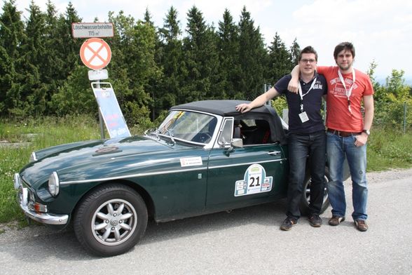 Eisenstrasse Klassik Rally im MGB - 