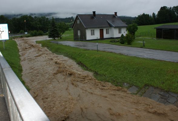 Hochwasser 24.6. - 