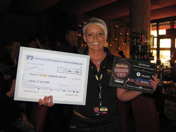 : 1. Platz|Dooleys "Barmaid Cup 2009 - 