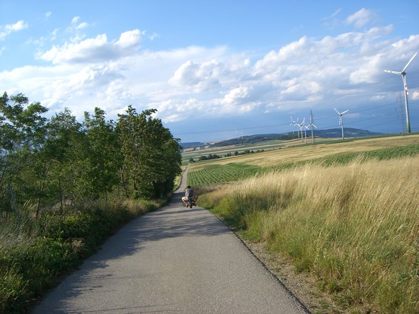 Silvio and i beim Poketbikefahren *hehe* - 