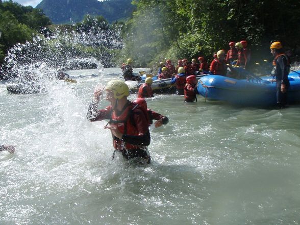 Raften am J-Ausflug - 