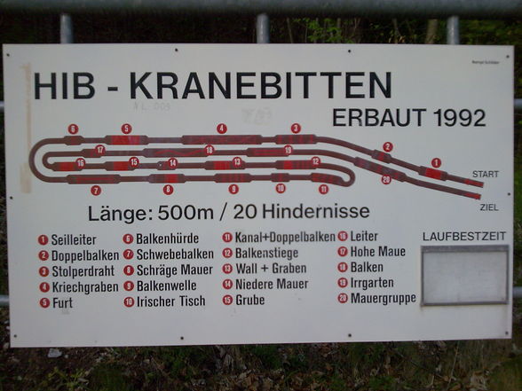 Unsere Hindernissbahn  - 