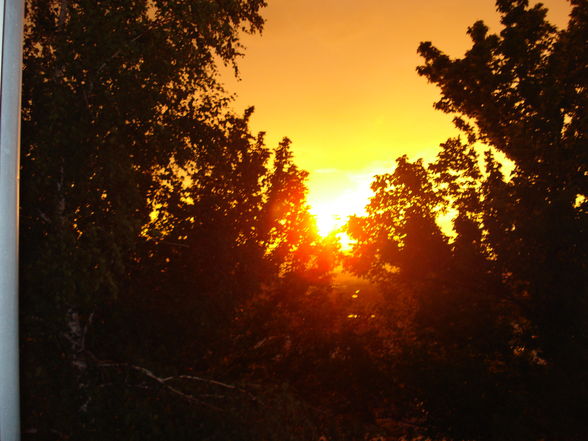 Unwetter mit Sonnenschein - 