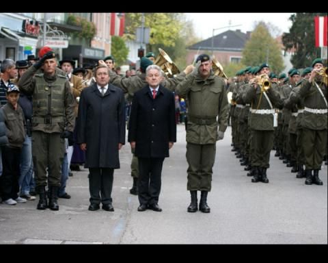 Militärmusik OÖ Angelobung - 