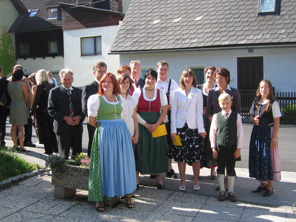 Firmung von Schwesterchen und cousine - 